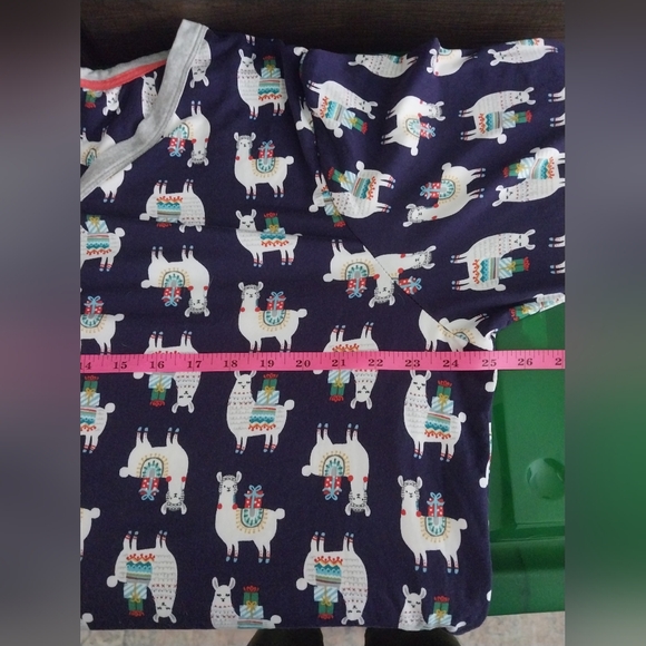 Cuddl Duds Women's Christmas Llama Pajama Set - Picture 7 of 7